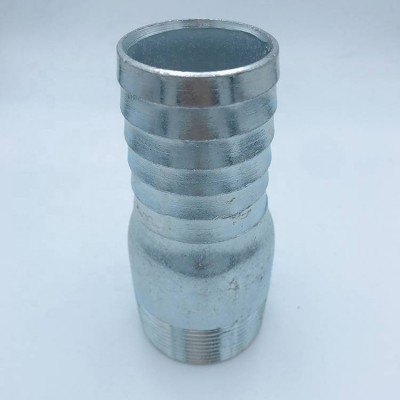 High Quality Carbon Plumbing High Pressure Fittings Hydraulic Hose Crimped Steel Pipe Nipple